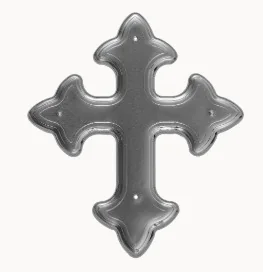 Coffin crosses coffin